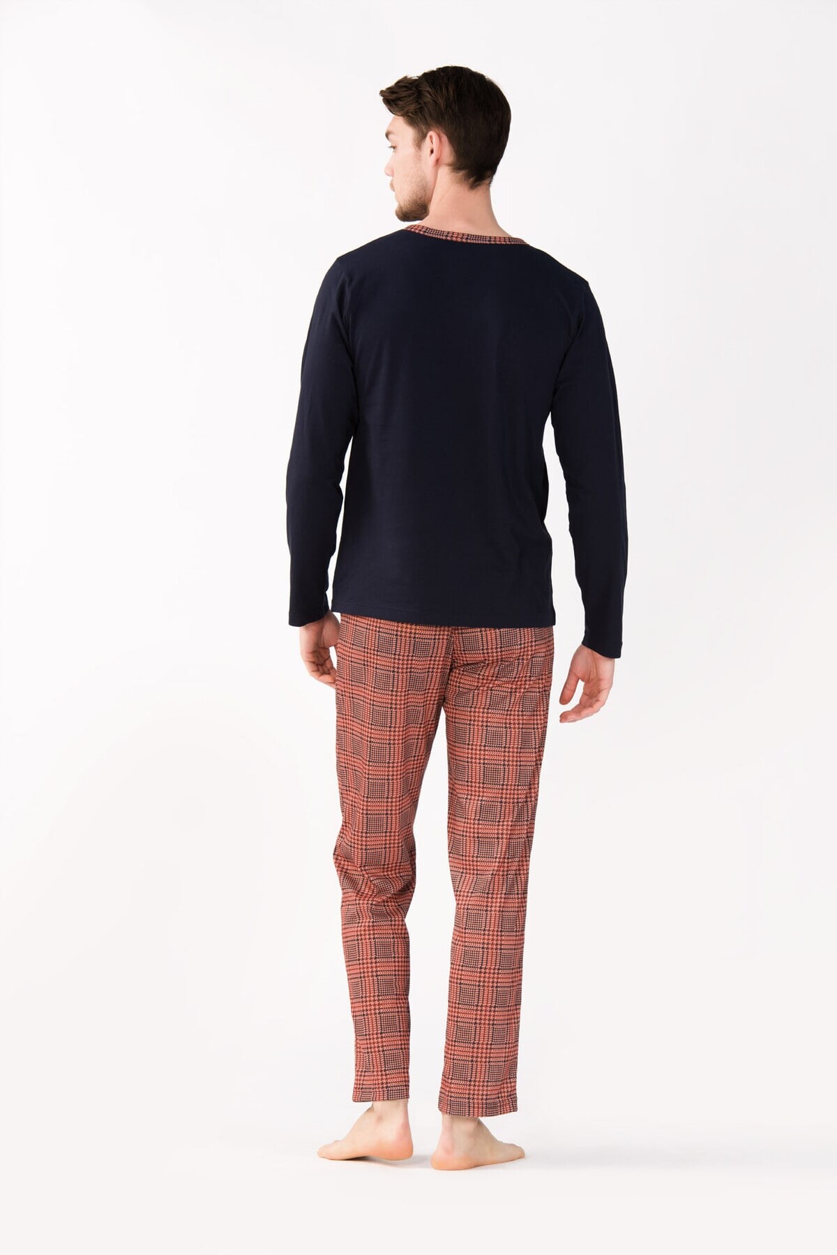 Yeni İnci - 2'li Viskon Erkek Pijama Takımı