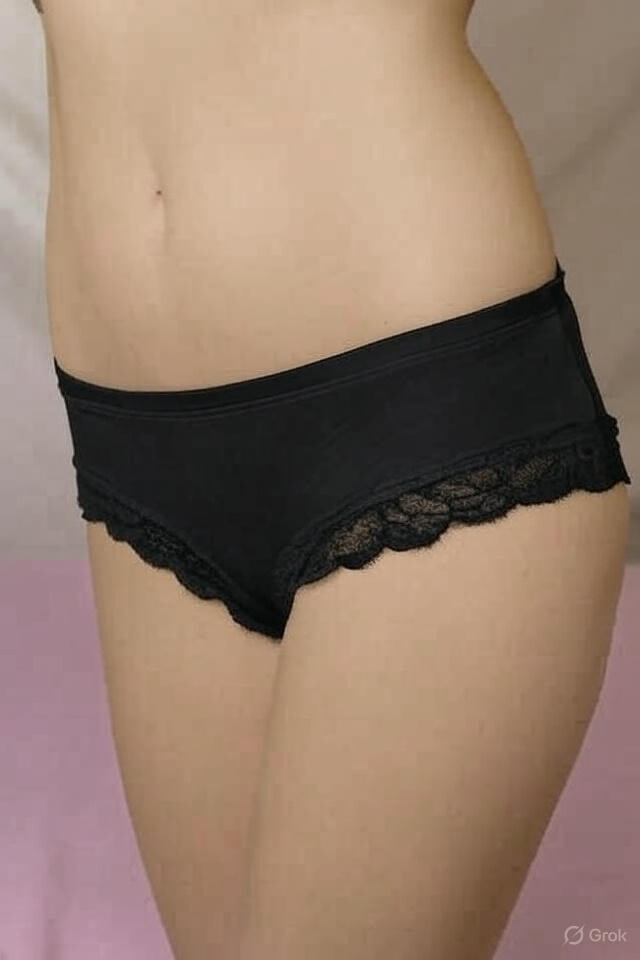 Yeni İnci - Dantelli Hipster Külot 3'lü Paket (1)