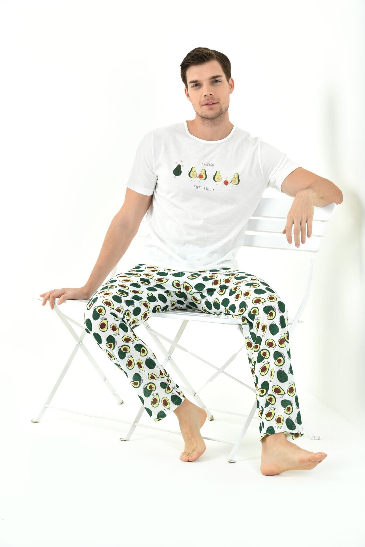  - ERKEK VİSKON KUMAŞ PİJAMA TAKIMI (1)