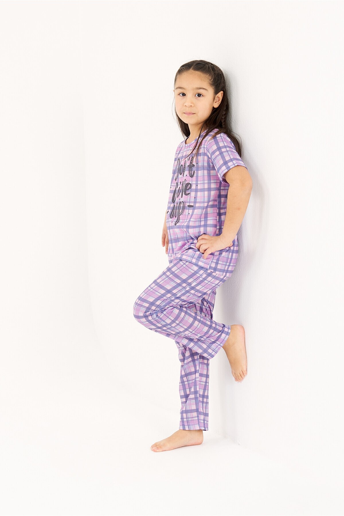 Yeni İnci - KIZ ÇOCUK VİSKON 2'Lİ PİJAMA TAKIMI (1)