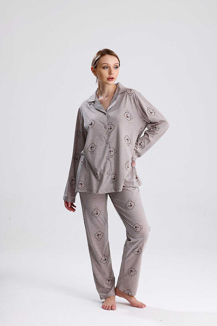 PAMUKLU PİJAMA TAKIMI 5009 - 7