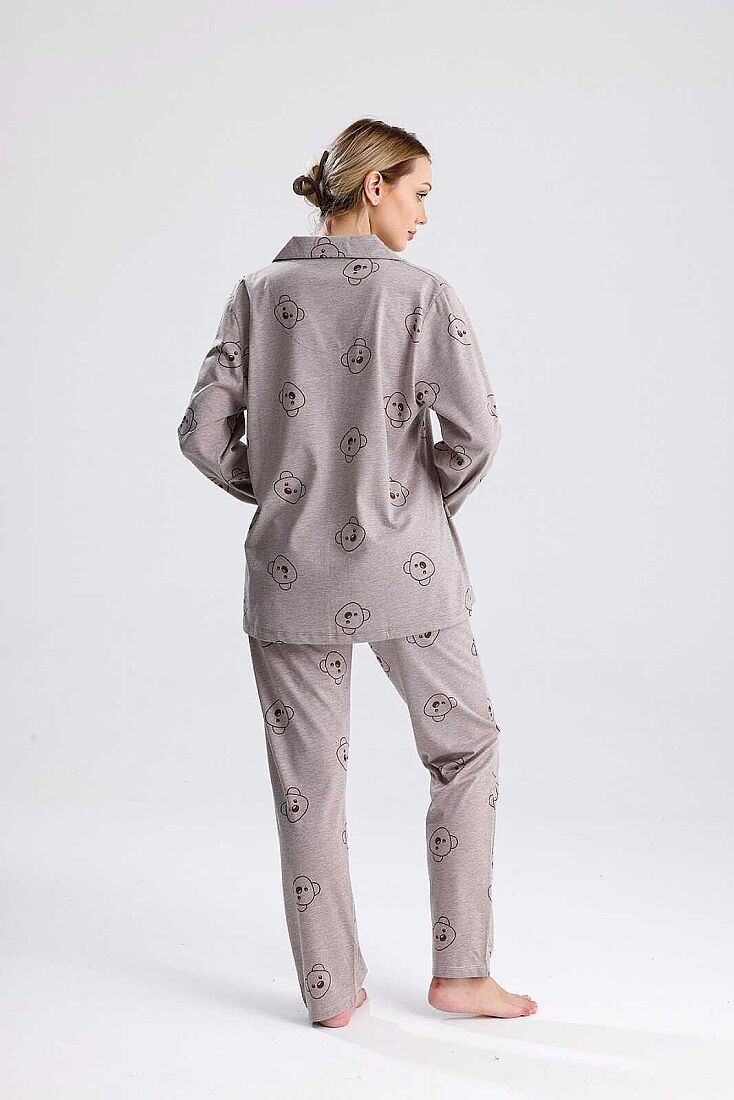 PAMUKLU PİJAMA TAKIMI 5009 - 8