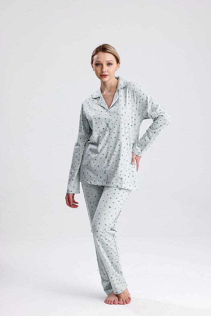 PAMUKLU PİJAMA TAKIMI 5011 - 9