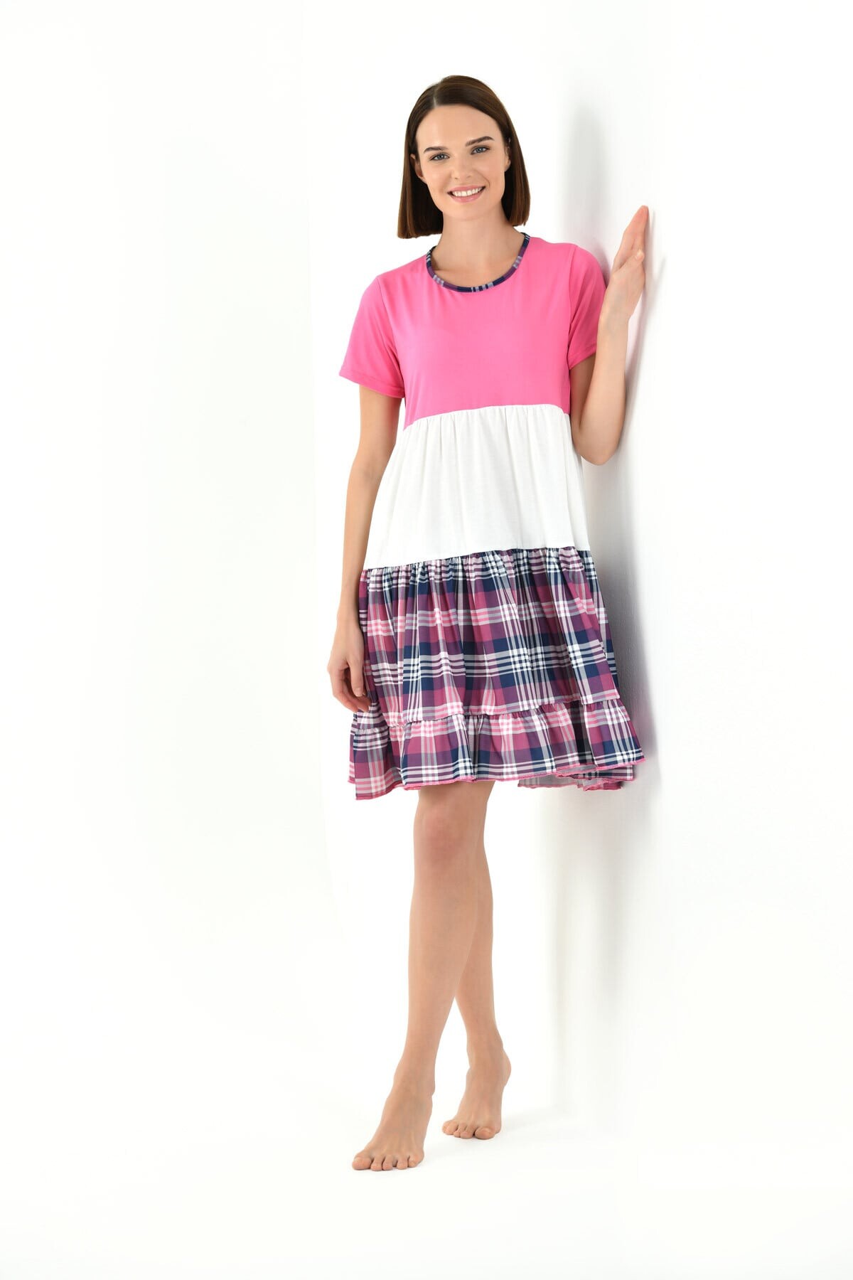 Yeni İnci - VİSKON RENKLİ GECELİK